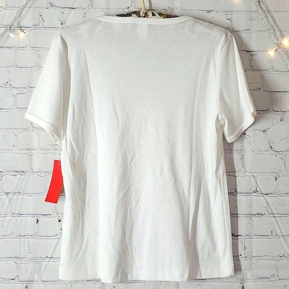 🆕️NWT 90s Vintage Jordana Rainbow Heart Neck Single Stitch Pride Tee USA Made - Picture 12 of 15